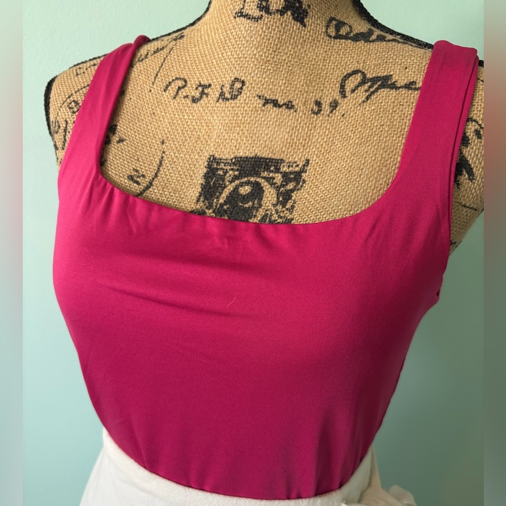 Spandex Cropped Top